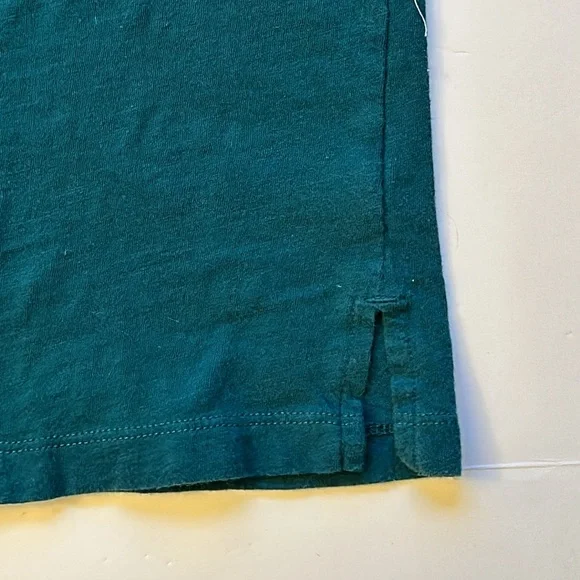 LOFT Teal Long Sleeve Blouse - Picture 8 of 11